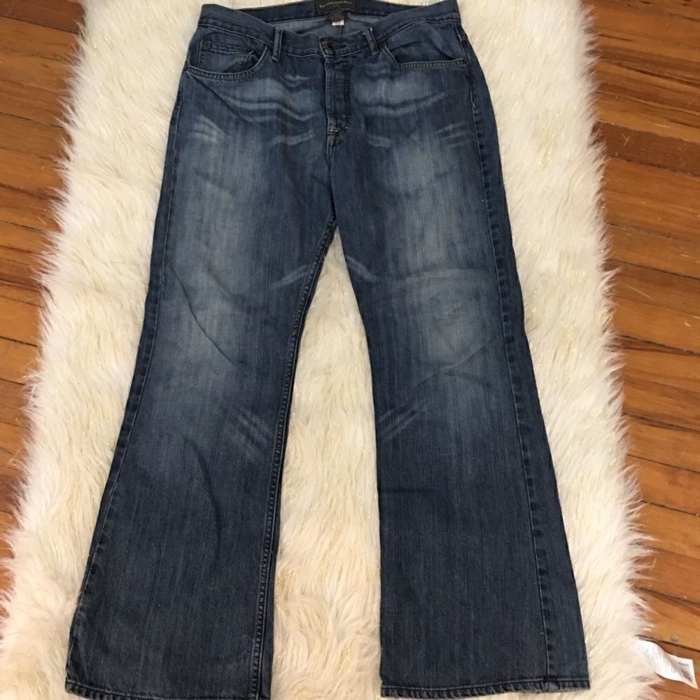 Banana Republic Chambray Button fly jeans